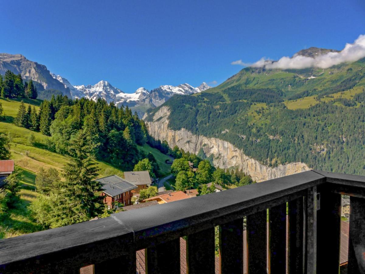 Apartment Bristol Apt-K By Interhome Wengen Exteriör bild