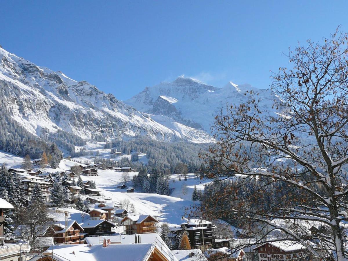 Apartment Bristol Apt-K By Interhome Wengen Exteriör bild
