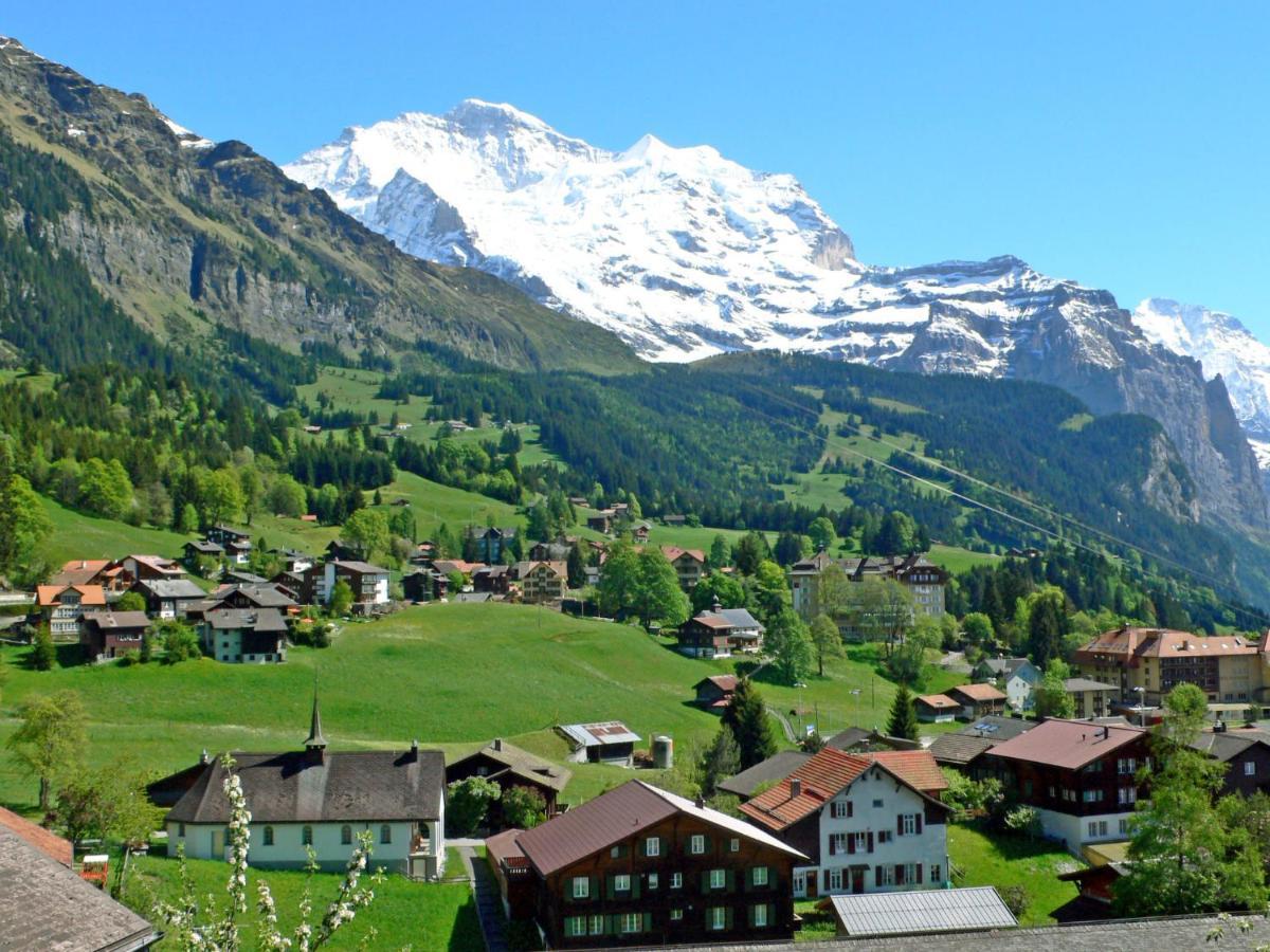 Apartment Bristol Apt-K By Interhome Wengen Exteriör bild